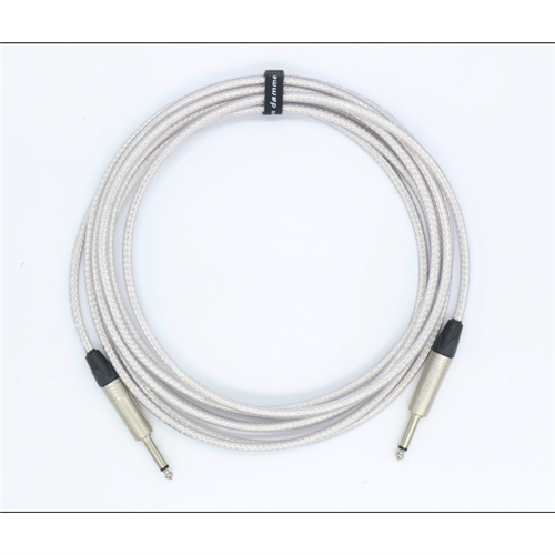 3m Silver Series Hi-Cap 125 pF guitar cable with Neutrik connectors
